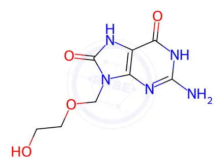 Chemical structure of Acyclovir Impurity 36