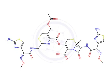 Chemical structure of Cefotaxime Impurity 79