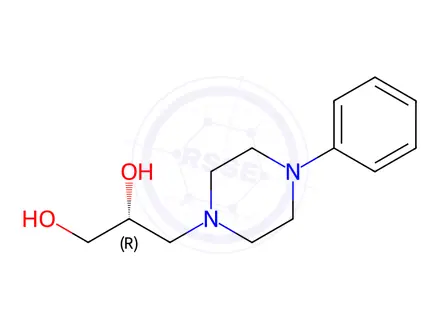 Chemical structure of (R)-(+)-Dropropizine