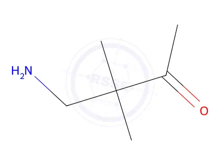 Chemical structure of 4-Amino-3,3-dimethylbutan-2-one