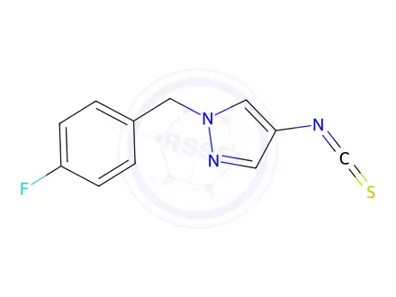 Chemical structure of 1-(4-FLUORO-BENZYL)-4-ISOTHIOCYANATO-1H-PYRAZOLE
