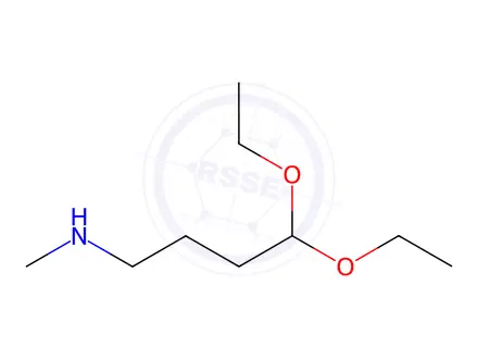 Chemical structure of Gamma-Methylaminobutyraldehyde Diethyl Acetal