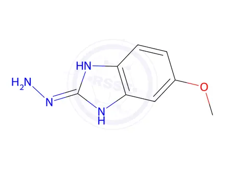 Chemical structure of 2-Hydrazinyl-5-methoxy-1H-benzo[d]imidazole