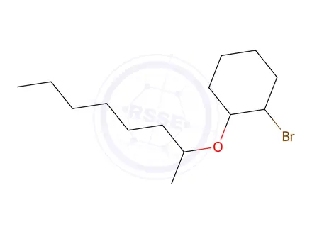 Chemical structure of 1-Bromo-2-(octan-2-yloxy)cyclohexane