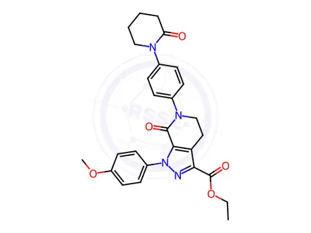 Chemical structure of Apixaban Impurity 450