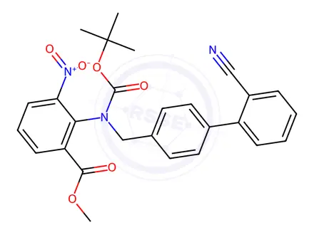 Chemical structure of Candesartan Impurity 132