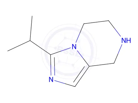 Chemical structure of 3-Isopropyl-5,6,7,8-tetrahydroimidazo[1,5-a]pyrazine