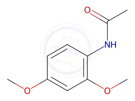 Chemical structure of 2',4'-Dimethoxyacetanilide