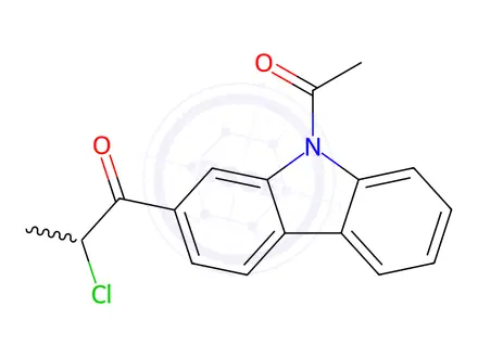 Chemical structure of Carprofen Impurity 29