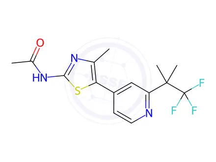 Chemical structure of Alpelisib Impurity 8
