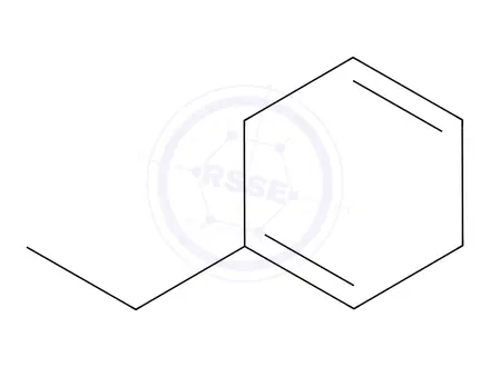 Chemical structure of 1-Ethylcyclohexa-1,4-diene