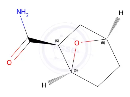 Chemical structure of (1S,2S,4R)-7-oxabicyclo[2.2.1]Heptane-2-carboxamide