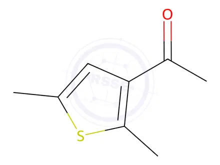 Chemical structure of 3-Acetyl-2,5-dimethylthiophene