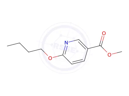 Chemical structure of Methyl 6-butoxynicotinate