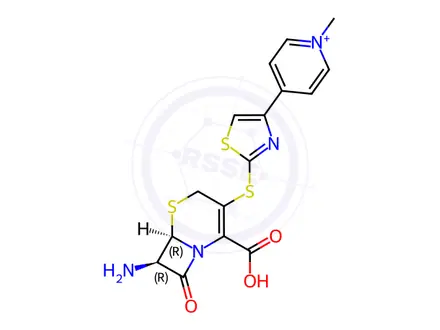 Chemical structure of Ceftaroline Fosamil Impurity 14 Dihydrochloride
