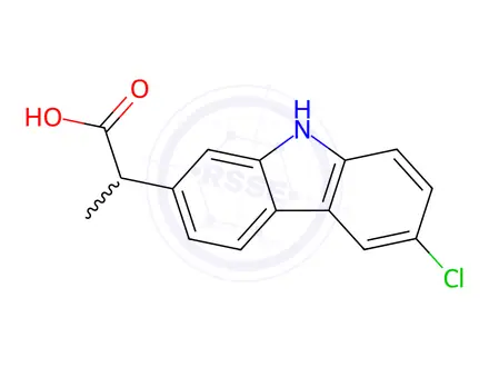 Chemical structure of Carprofen