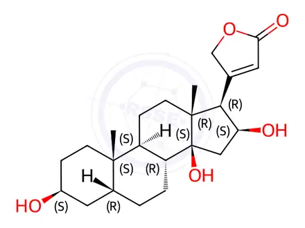 Chemical structure of Digoxin Impurity 13