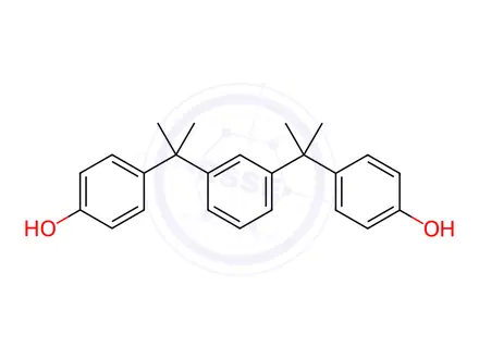 Chemical structure of Bisphenol M