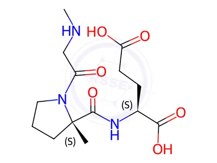 Chemical structure of Trofinetide Impurity 8