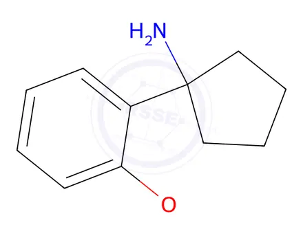 Chemical structure of 1-(2-Ethoxyphenyl)cyclopentan-1-amine
