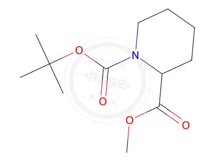 Chemical structure of N-Boc-DL-Pipecolic acid methyl ester