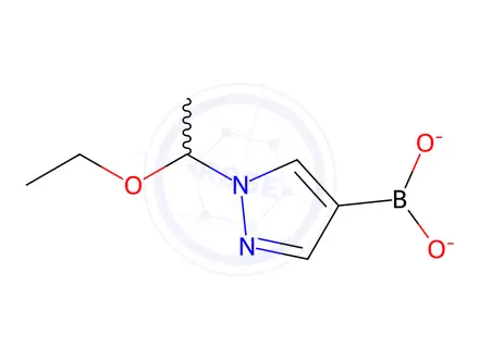 Chemical structure of Baricitinib Impurity 76 Sodium Salt