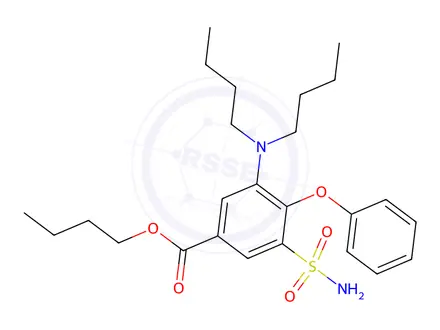 Chemical structure of Bumetanide Impurity 23