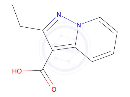 Chemical structure of 2-Ethylpyrazolo[1,5-a]pyridine-3-carboxylic acid