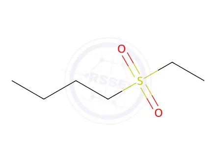 Chemical structure of Butylethyl sulfone