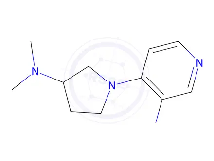 Chemical structure of 4-(3-(Dimethylamino)pyrrolidin-1-yl)pyridin-3-amine