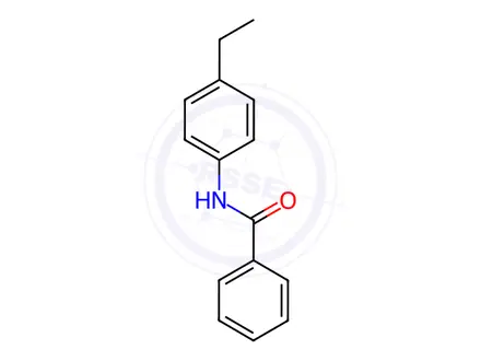 Chemical structure of N-(4-Ethylphenyl)benzamide