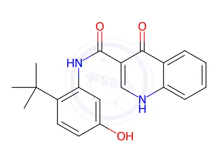 Chemical structure of Ivacaftor Impurity 52