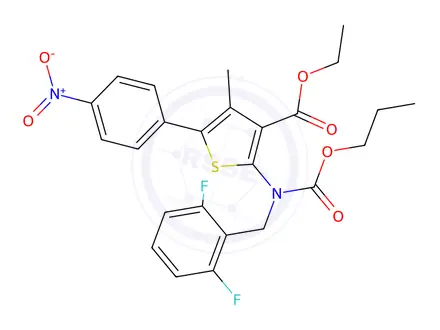 Chemical structure of Relugolix Impurity 32