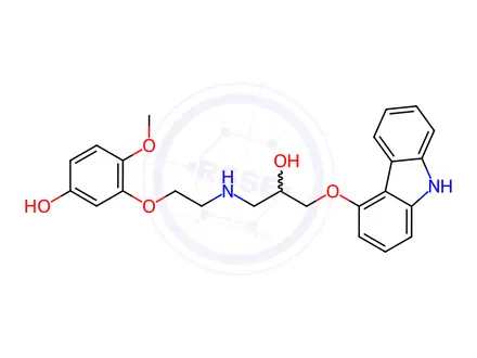 Chemical structure of Carvedilol Impurity 33