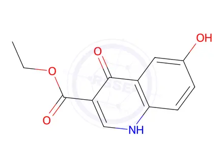 Chemical structure of Ethyl 4,6-dihydroxyquinoline-3-carboxylate