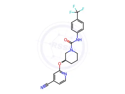Chemical structure of PF 3845 Impurity 55