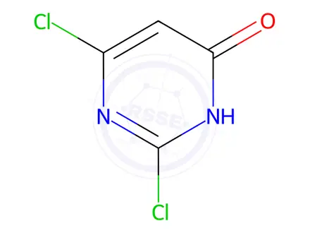 Chemical structure of 2,6-Dichloro-3H-pyrimidin-4-one