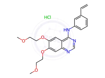 Chemical structure of Erlotinib Impurity 7