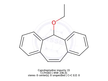 Chemical structure of Cyproheptadine Impurity 15