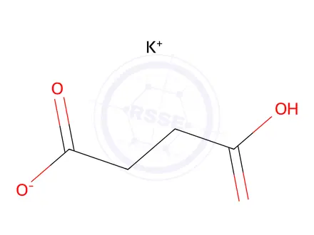 Chemical structure of Potassium succinate