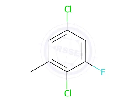 Chemical structure of 2,5-Dichloro-3-fluorotoluene
