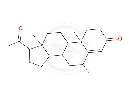 Chemical structure of Progesterone Impurity 83