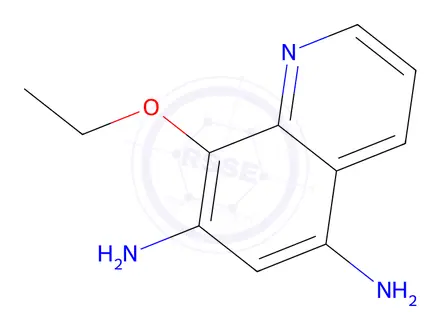 Chemical structure of 8-Ethoxyquinoline-5,7-diamine