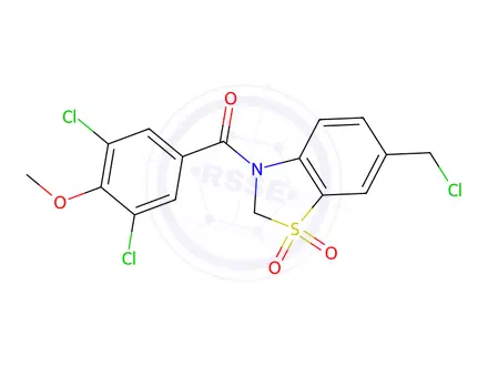Chemical structure of Dotinurad Impurity 197