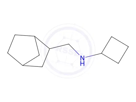 Chemical structure of n-({bicyclo[2.2.1]heptan-2-yl}methyl)cyclobutanamine
