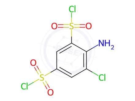 Chemical structure of Hydrochlorothiazide Impurity 124