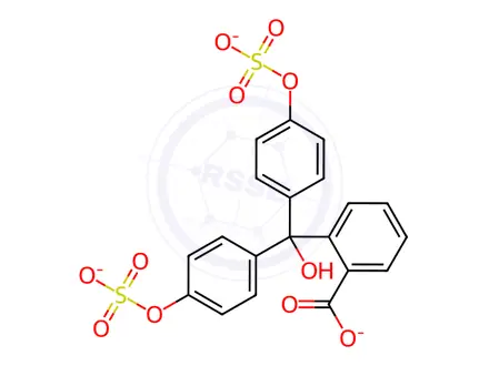 Chemical structure of Phenolphthalein Impurity 6