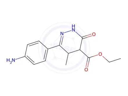 Chemical structure of Levosimendan impurity 74