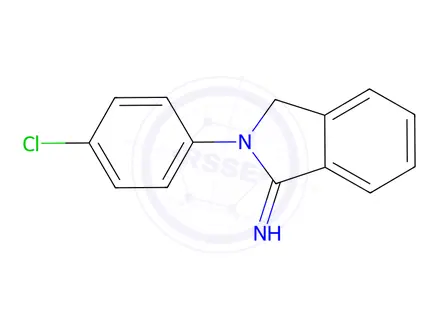 Chemical structure of 2-(4-Chlorophenyl)-2,3-dihydro-1h-isoindol-1-imine