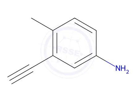 Chemical structure of 2-Ethynyl-4-aminotoluene
